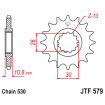 Γρανάζι κίνησης εμπρός JTF579.17 thumb
