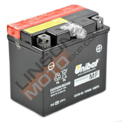 Μπαταρία μοτοσυκλέτας Unibat 6 Ah, 12 V - CTZ7S-BS