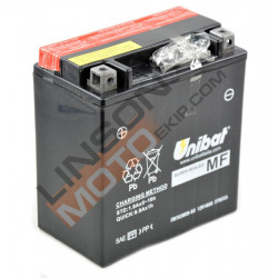 Μπαταρία μοτοσυκλέτας Unibat 18 Ah, 12 V - CBTX20CH-BS