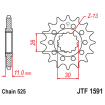 Γρανάζι κίνησης εμπρός JTF1591.15 thumb