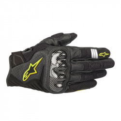 Γάντια μοτοσυκλέτας ALPINESTARS SMX-1 AIR V2 ΜΑΥΡΑ/ΚΙΤΡΙΝΑ