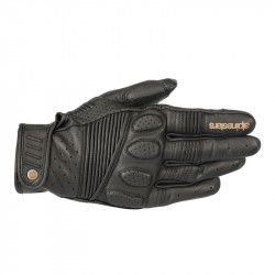 Δερμάτινα γάντια μοτοσυκλέτας ALPINESTARS CRAZY EIGHT ΜΑΥΡΑ