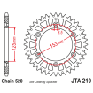 Γρανάζι πίσω κίνησης JT Sprockets JTA210.48 thumb