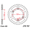 Γρανάζι πίσω κίνησης JT Sprockets JTR797.51 thumb