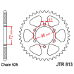 Γρανάζι πίσω κίνησης  JTR813,39 thumb