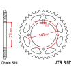 Γρανάζι πίσω κίνησης JT Sprockets JTR857.46 thumb