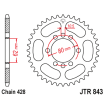 Γρανάζι πίσω κίνησης JT Sprockets JTR843.53 thumb