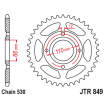 Γρανάζι πίσω κίνησης JT Sprockets JTR849.38 thumb