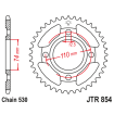 Γρανάζι πίσω κίνησης JT Sprockets JTR854.41 thumb