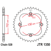 Γρανάζι πίσω κίνησης JT Sprockets JTR1350.37 Γρανάζι πίσω κίνησης JT Sprockets JTR1350.37 thumb