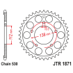 Γρανάζι πίσω κίνησης JT Sprockets JTR1871.50 thumb