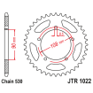 Γρανάζι πίσω κίνησης JT Sprockets JTR1022.38 thumb