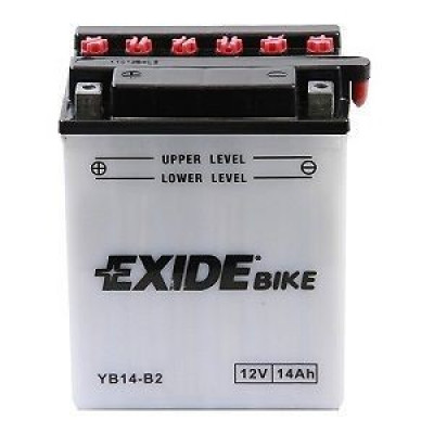 Μπαταρία μοτοσυκλέτας EXIDE 12V - YB14-B2