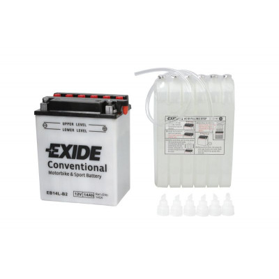 Μπαταρία μοτοσυκλέτας EXIDE 12V - YB14L-B2