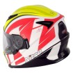 Κράνος μοτοσυκλέτας NITRO NRS-01 PURSUIT WHT/SYEL/RED thumb
