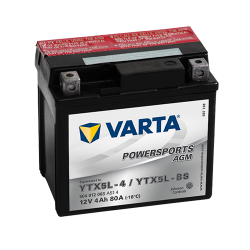 Μπαταρία μοτοσυκλέτας VARTA 12V - YTX5L-BS VARTA FUN