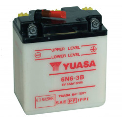 Μπαταρία μοτοσυκλέτας YUASA 6V - 6N6-3B YUASA