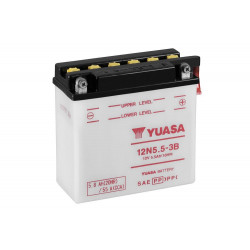 Μπαταρία μοτοσυκλέτας YUASA 12V - 12N5.5-3B YUASA