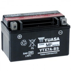 Μπαταρία μοτοσυκλέτας YUASA 12V - YTX7A-BS YUASA