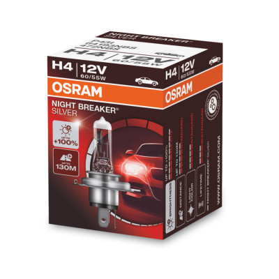 Λάμπα αυτοκινήτου OSRAM Night Breaker Silver H4