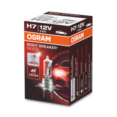 Λάμπα αυτοκινήτου OSRAM Night Breaker Silver H7