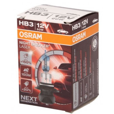 Λάμπα αυτοκινήτου OSRAM Night Breaker Laser HB3