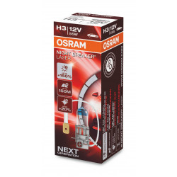 Λάμπα αυτοκινήτου OSRAM Night Breaker Laser H3 Λάμπα αυτοκινήτου OSRAM Night Breaker Laser H3