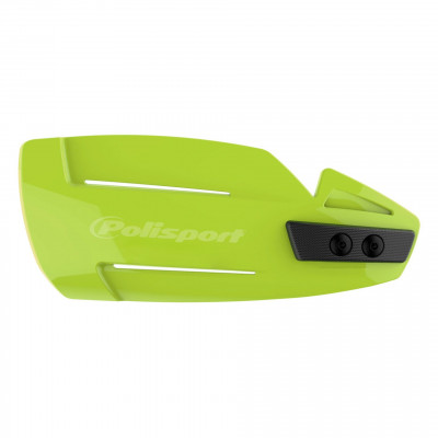 Προστατευτικές χούφτες μηχανής POLISPORT HAMMER FLO YELLOW