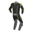 Δερμάτινη φόρμα αναβάτη ALPINESTARS GP PRO V2 TECH-AIR ΜΑΥΡΟ/ΚΙΤΡΙΝΟ 1pc thumb