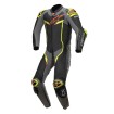 Δερμάτινη φόρμα αναβάτη ALPINESTARS GP PRO V2 TECH-AIR ΜΑΥΡΟ/ΚΙΤΡΙΝΟ 1pc thumb
