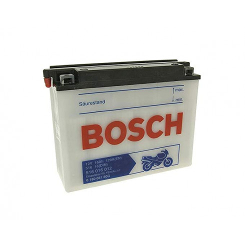 Μπαταρία μοτοσυκλέτας BOSCH M4 12V YB16AL-A2 Μπαταρία μοτοσυκλέτας BOSCH M4 12V YB16AL-A2