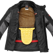 Μπουφάν μηχανής SPIDI TRAVELER 2 H2OUT BLACK/SLATE thumb