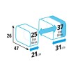 Πλαϊνές βαλίτσες μηχανής T-Maxte Side XXL 90420 Πλαϊνές βαλίτσες μηχανής T-Maxte Side XXL 90420 thumb