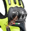 Γάντια μοτοσυκλέτας MAD-BIKE ΜΑΥΡΟ/ΚΙΤΡΙΝΑ thumb