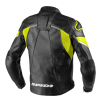 Δερμάτινο μπουφάν μηχανής SPIDI IGNITE BLACK/FLUO YELL thumb