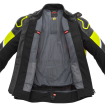 Δερμάτινο μπουφάν μηχανής SPIDI IGNITE BLACK/FLUO YELL thumb