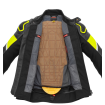 Δερμάτινο μπουφάν μηχανής SPIDI IGNITE BLACK/FLUO YELL thumb