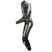 Δερμάτινη στολή αναβάτη SPIDI SPORT WARRIOR PERFORATED PRO ΛΕΥΚΟ/ΜΑΥΡΟ thumb