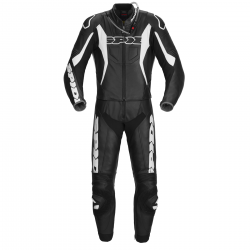 Δερμάτινη στολή αναβάτη SPIDI SPORT WARRIOR TOUR ΜΑΥΡΟ/ΑΣΠΡΟ