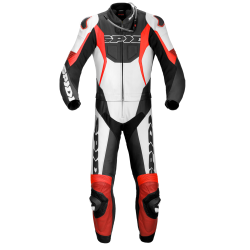 Δερμάτινη στολή αναβάτη SPIDI SPORT WARRIOR TOUR ΜΑΥΡΟ/ΚΟΚΚΙΝΟ