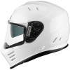 Κράνος μηχανής SIMPSON VENOM SOLID GLOSS WHITE FULL FACE