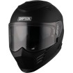 Κράνος μηχανής SIMPSON VENOM SOLID MATT BLACK FULL FACE thumb