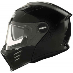 Κράνος μηχανής SIMPSON DARKSOME BLACK MODULAR