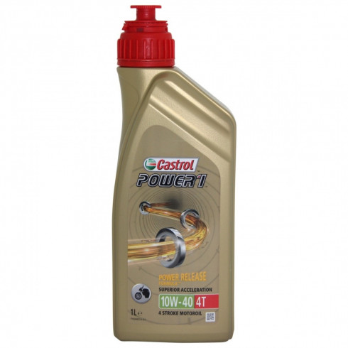 Λάδι CASTROL POWER 1 4T 10W40 - 1 λίτρο Λάδι CASTROL POWER 1 4T 10W40 - 1 λίτρο