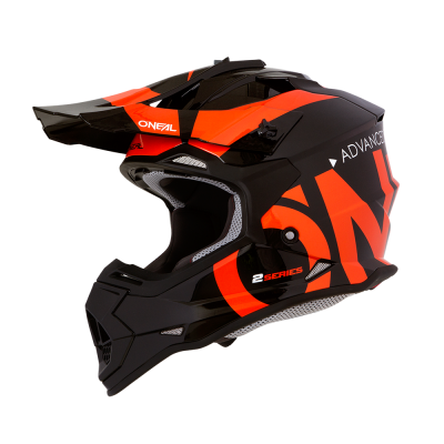 Παιδικό κράνος μηχανής O'NEAL 2SERIES RL SLICK BLACK/ORANGE