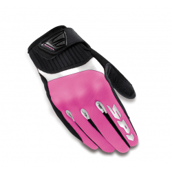 Γυναικεία γάντια μηχανής SPIDI G-FLASH WHITE/PINK