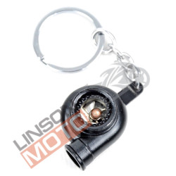 Μπρελόκ TURBO CHARGER ΜΑΥΡΟ