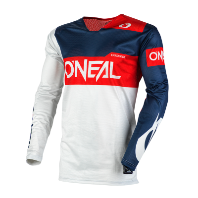 Μπλούζα μηχανής O'NEAL AIRWEAR FREEZ ΓΚΡΙ/ΜΠΛΕ/ΚΟΚΚΙΝΟ