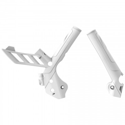 Προστασία πλαισίου μοτοσυκλέτας KTM SX SX-F XC XC-F / EXC-F / XC-W / XCF-W WHITE