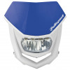 Φανάρι εμπρός με μάσκα POLISPORT HALO LED - ΑΣΠΡΟ/ΜΠΛΕ